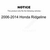 Unity Automotive Front Left Suspension Strut Coil Spring Assembly For 2006-2014 Honda Ridgeline 78A-11505